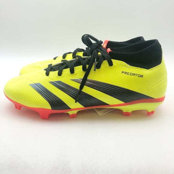 Adidas Men's Predator League Mid Soccer Cleats Size 8 Yellow Black NWOB - Picture 7 of 11